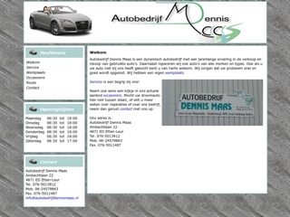 MAAS AUTOBEDRIJF DENNIS