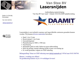 STEE BV VAN
