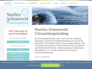 UITVAARTBEGELEIDING MARLIES SCHONEVELD