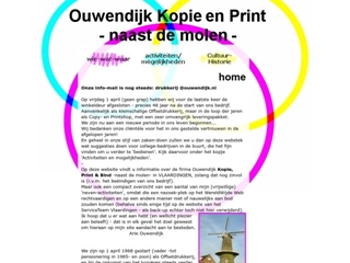 OUWENDIJK KOPIE & PRINT NAAST DE MOLEN