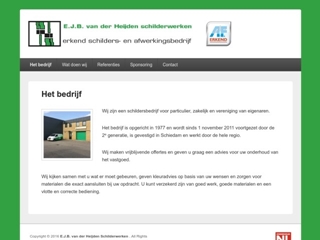 E J B VAN DER HEIJDEN SCHILDERWERKEN