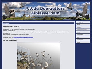 DOORZETTERS POSTDUIVENVERENIGING DE