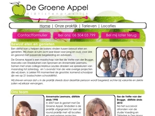 DIETISTENPRAKTIJK DE GROENE APPEL