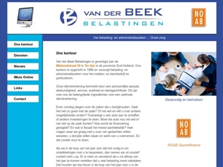 BEEK BELASTINGEN VAN DER