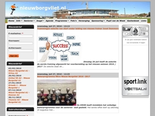 VOETBALVERENIGING NIEUW-BORGVLIET