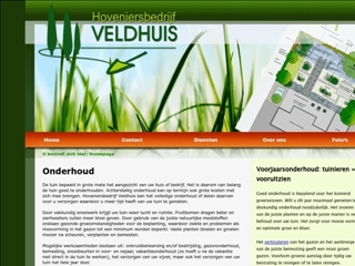 VELDHUIS HOVENIERSBEDRIJF