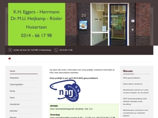 HUISARTSENPRAKTIJK EGGERS EN HEIJKAMP