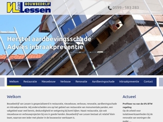 LESSEN BOUWBEDRIJF VAN