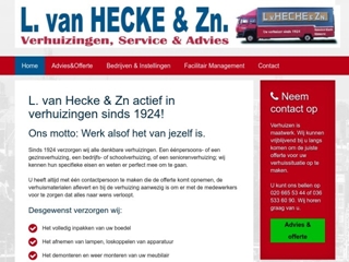 HECKE L VAN VERHUIZINGEN SERVICE EN ADVIES