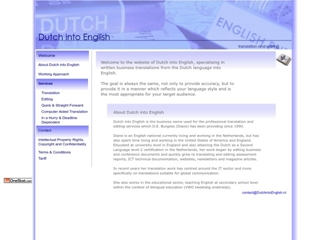 DUTCH INTO ENGLISH