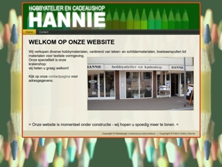 HANNIE HOBBY ATELIER EN CADEAUSHOP