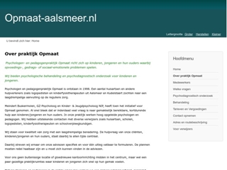 OPMAAT PSYCHOLOGEN EN PEDAGOGEN PRAKTIJK