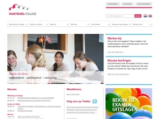 WARTBURG COLLEGE LOCATIE MARNIX