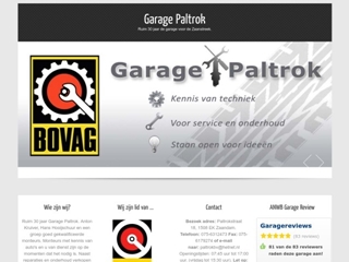 PALTROK GARAGEBEDRIJF