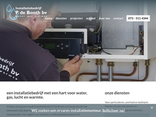 BONTH INSTALLATIEBEDRIJF P DE