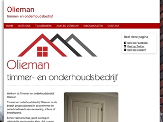 TIMMER- EN ONDERHOUDSBEDRIJF OLIEMAN