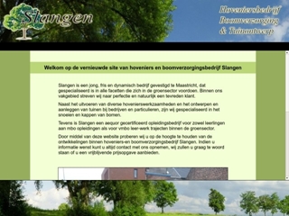 SLANGEN HOVENIERSBEDRIJF BOOMVERZORGING