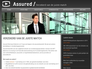 ASSURED WERVING & SELECTIE