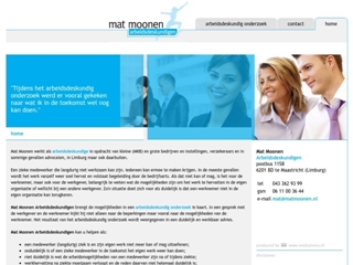 MAT MOONEN ARBEIDSDESKUNDIGEN