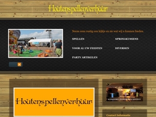 HOUTENSPELLENVERHUUR