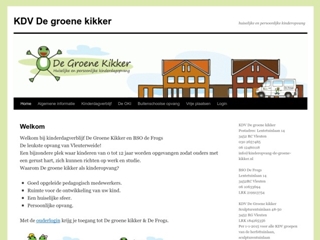 KINDEROPVANG DE GROENE KIKKER VOF