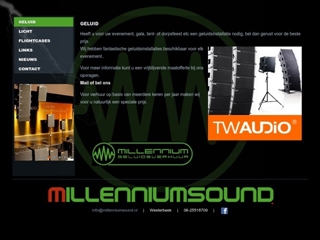 MILLENNIUM GELUIDSVERHUUR