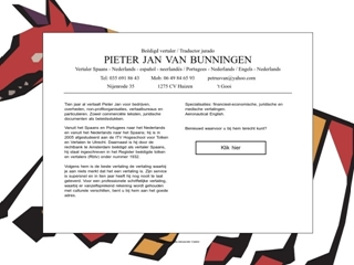 BUNNINGEN BEEDIGD VERTALER SPAANS VAN