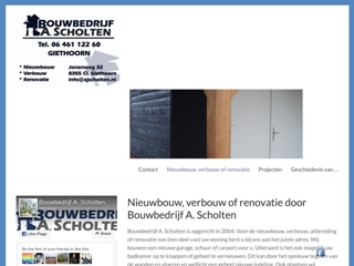 BOUWBEDRIJF A SCHOLTEN