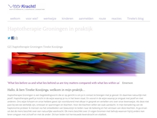 HAPTOTHERAPIE T M KOOIJIINGA INTEGRALE