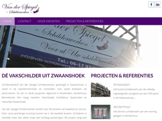 SPIEGEL SCHILDERWERKEN VAN DER