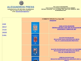 ALEXANDROS PRESS