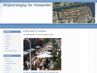 HAZENPOLDER WIJKVERENIGING DE