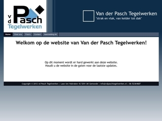 TEGELWERKEN VAN DER PASCH