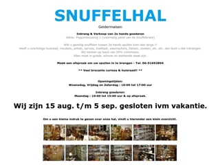 SNUFFELHAL GELDERMALSEN