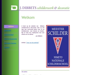 DIBBETS J SCHILDERSWERK & DECORATIE