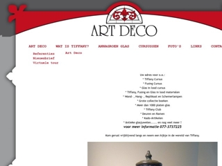 ART DECO TIFFANY GLASKUNST
