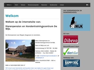 DIERENPENSION DE WIJK