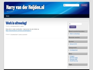 HARRY VAN DER HEIJDEN STEMPRODUKTIES
