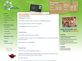 KRINGLOOPWINKEL DE RECYCLING