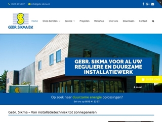 SIKMA BV GEBR INSTALLATIEBEDRIJF
