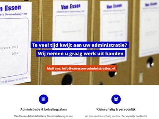 ESSEN VOF ADMINISTRATIEVE DIENSTVERLENING VAN