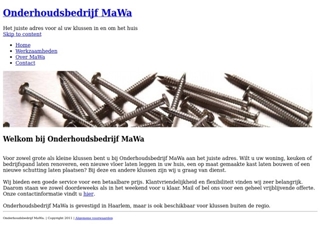 MAWA ONDERHOUDSBEDRIJF