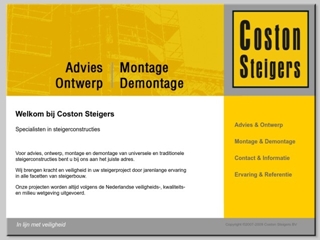 COSTON STEIGERS BV