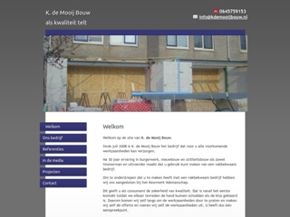 MOOIJ BOUW K DE