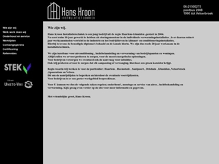 KROON INSTALLATIETECHNIEK HANS