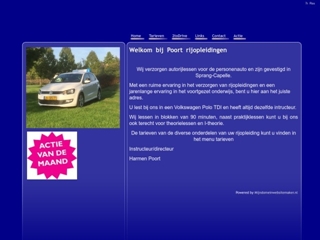 POORT RIJOPLEIDINGEN