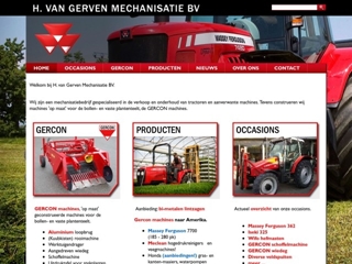 GERVEN MECHANISATIE BV H VAN