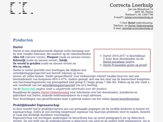 CORRECTA LEERHULP