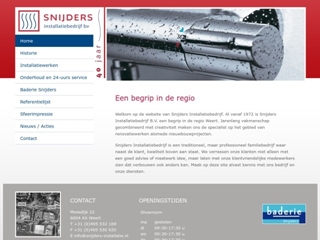 BADERIE SNIJDERS INSTALLATIEBEDRIJF BV