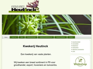HEUTINCK VASTE PLANTENKWEKERIJ PETER